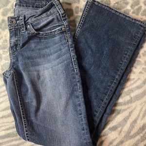 Womens Silver Jeans Flare 28